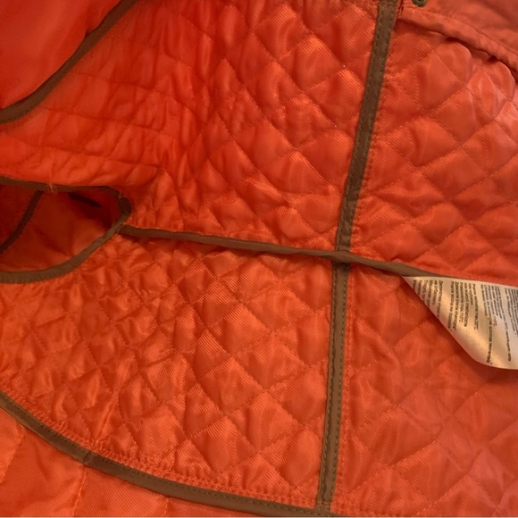Olsen quilted pink Repreve puffer with collar - Picture 6 of 6